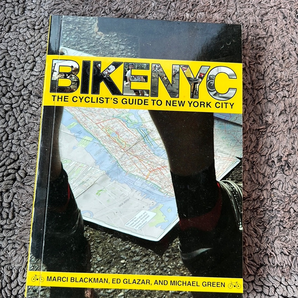 BIKENYC The Cyclist’s Guide To New York City SC Book EXC